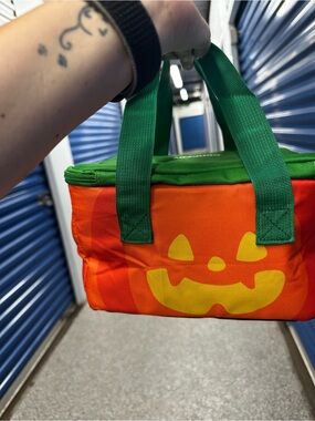 Grocery Outlet Halloween Pumpkin Insulated  Bag